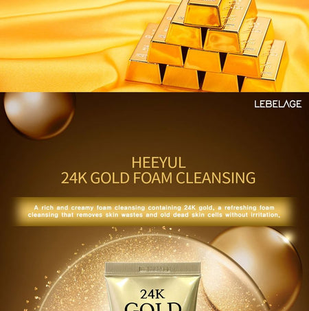LEBELAGE - Heeyul 24K Gold Foam Cleansing, 100ml, 130 g, 8809445617048