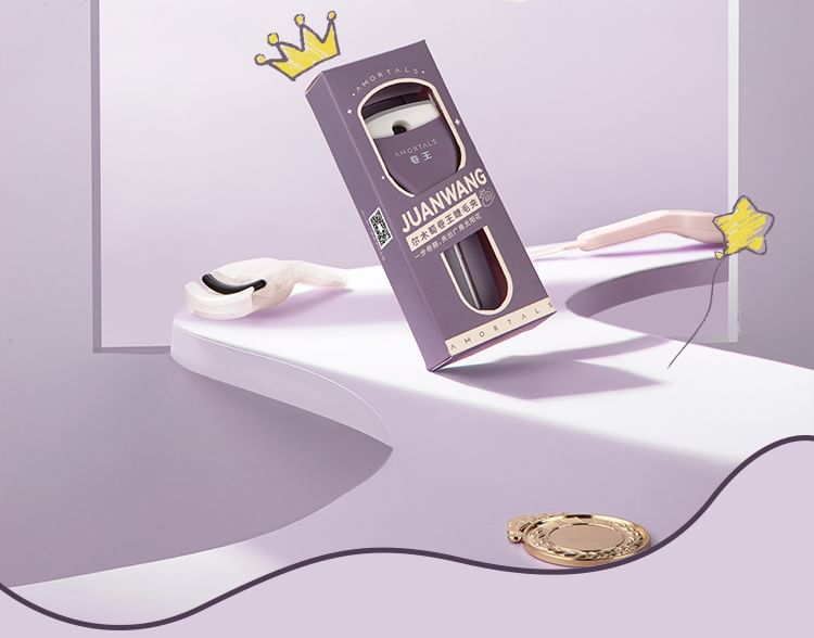 AMORTALS - Eyelash Curler with Comb, 1 pc, 30 g, 6972507566669