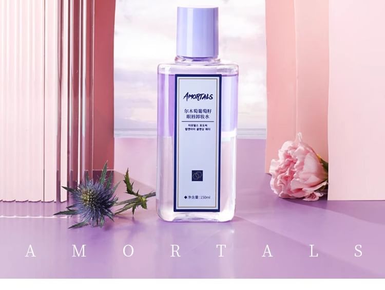 AMORTALS - Grape Seed Eye & Lip Makeup Remover, 150ml, 200 g, 6975738390010