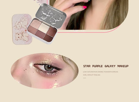 YIGU DIGU - Tea Party Series Metal Box Eyeshadow Palette #02, 2# - 18g, 89 g, 6970399058316