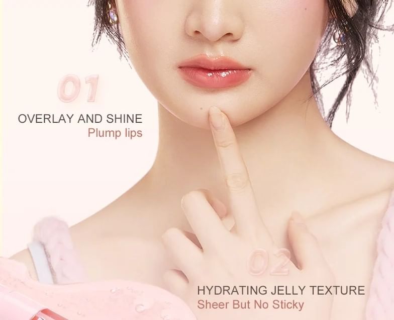 Judydoll - Lip Oil - Peach Honey, #Peach Honey - 6ml, 33 g, 6975242804386