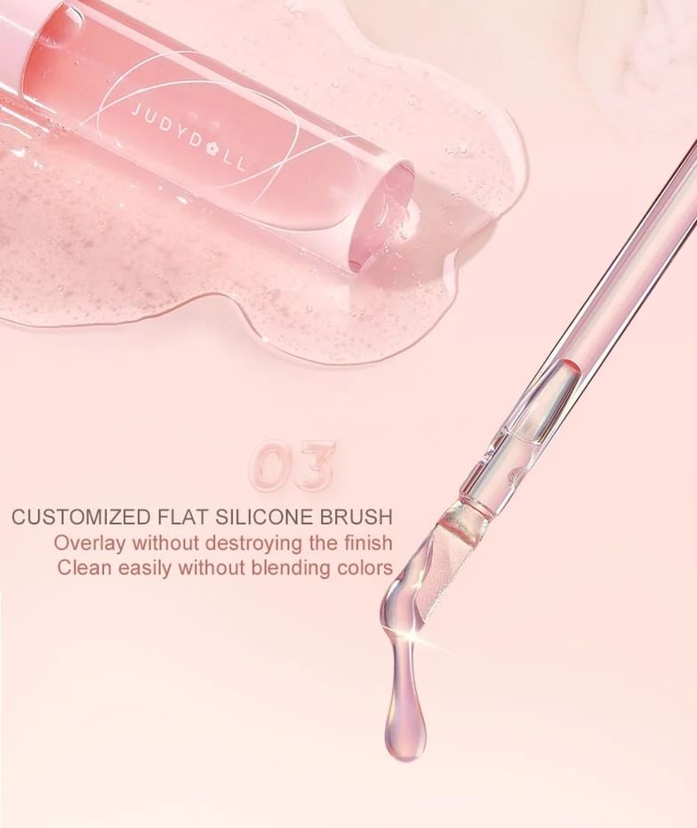 Judydoll - Lip Oil - Peach Honey, #Peach Honey - 6ml, 33 g, 6975242804386