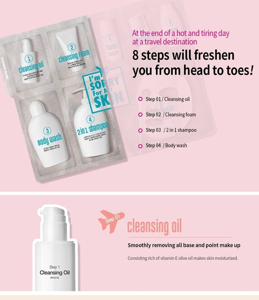 I’m SORRY For MY SKIN - 8 Step Travel Jelly Mask, 1 pc, 130 g, 8809511983022