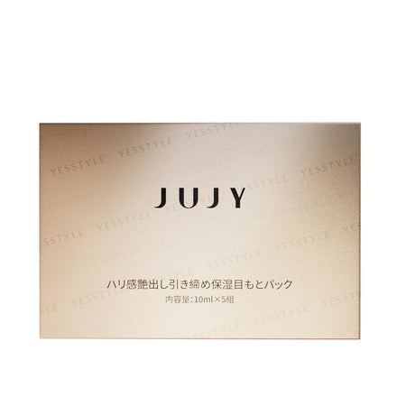 JUJY - Radiant & Firming Watery Eye Mask, 5 pairs, 100 g, 4582545361144