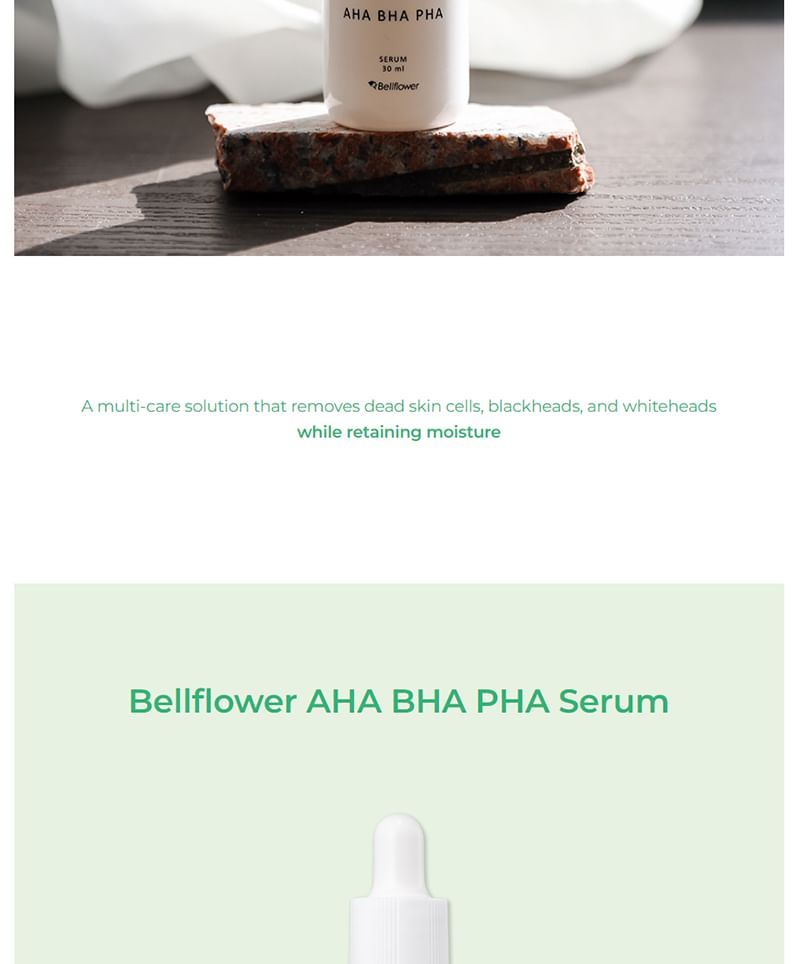 Bellflower - AHA BHA PHA Serum, 30ml, 53 g, 
