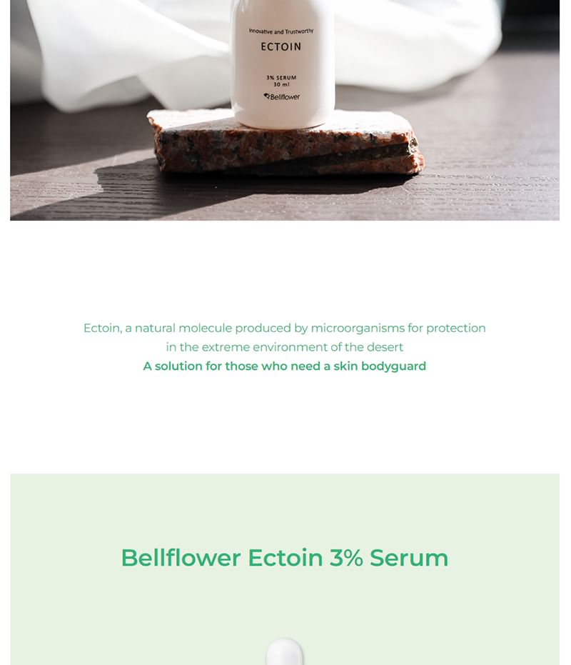 Bellflower - Ectoin 3% Serum, 30ml, 55 g, 8809738317792