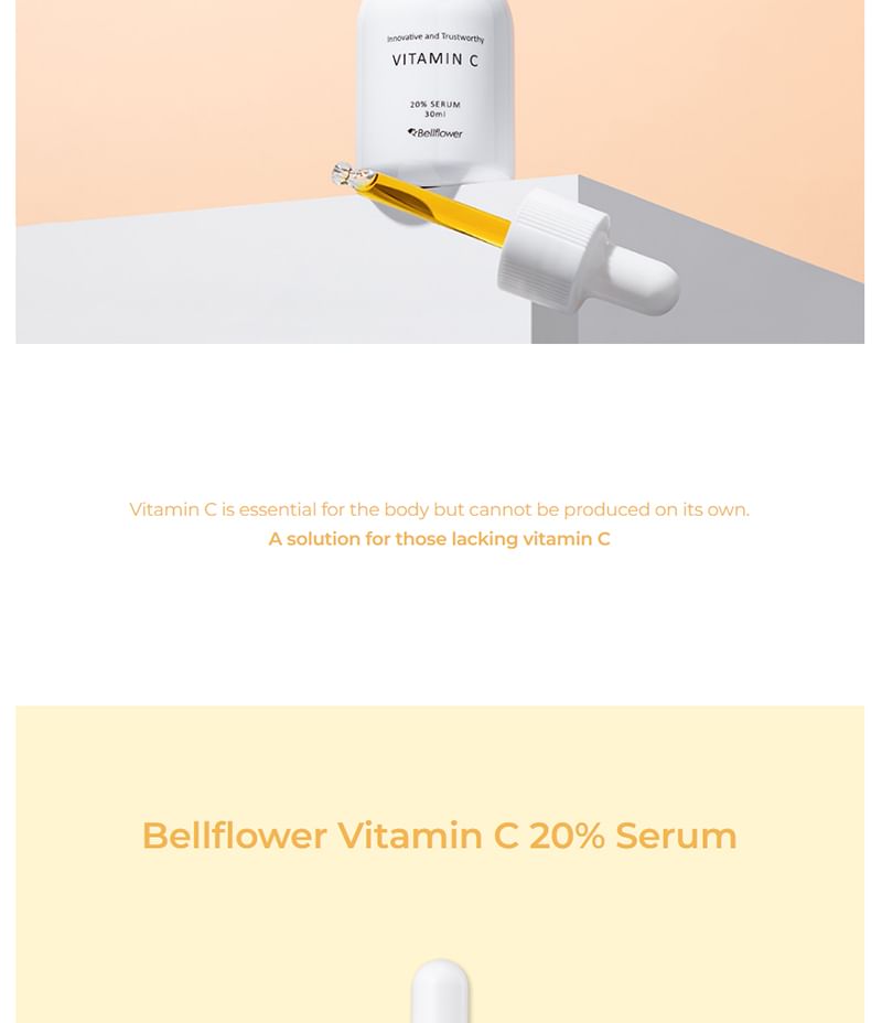 Bellflower - Vitamin C 20% Serum, 30ml, 55 g, 