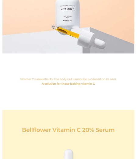 Bellflower - Vitamin C 20% Serum, 30ml, 55 g, 