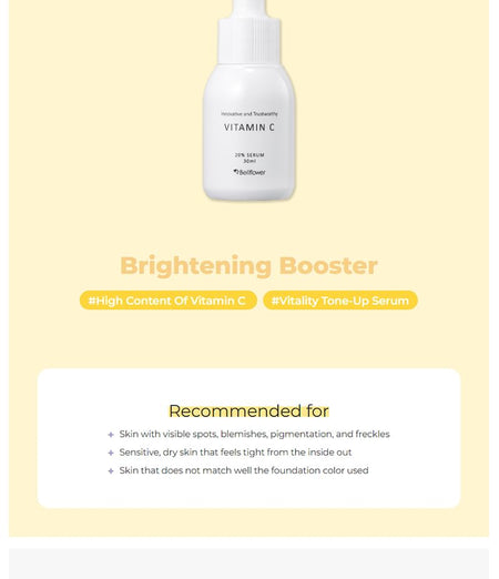 Bellflower - Vitamin C 20% Serum, 30ml, 55 g, 