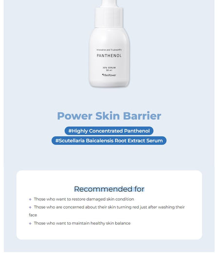 Bellflower - Panthenol 30% Serum, 30ml, 54 g, 8809738317051