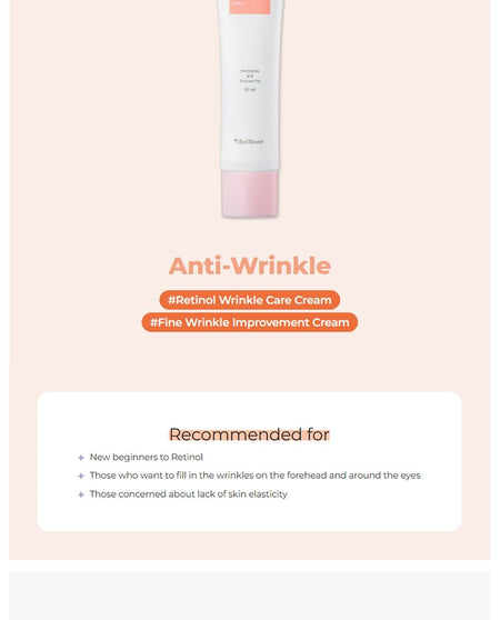 Bellflower - Retinol Cream for Wrinkle Care, 30ml, 47 g, 8809738312858