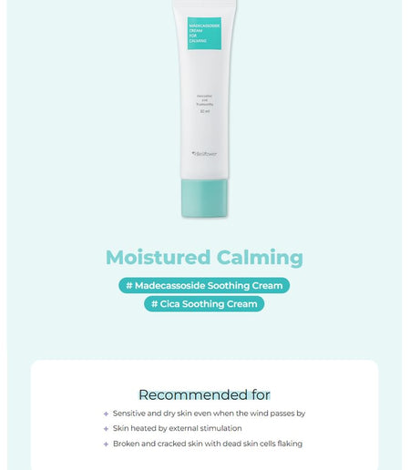 Bellflower - Madecassoside Cream for Calming, 30ml, 48 g, 8809738312964