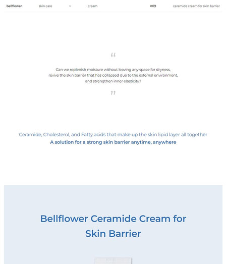 Bellflower - Ceramide Cream for Skin Barrier, 30ml, 48 g, 