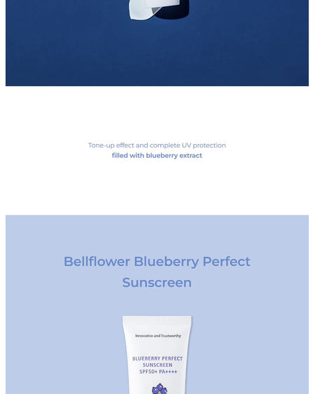 Bellflower - Blueberry Perfect Sunscreen, 50ml, 78 g, 8809782554341