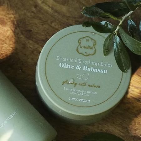 Laline - Olive & Babassu Series Botanical Soothing Balm, 50ml, 100 g, 7291067025546