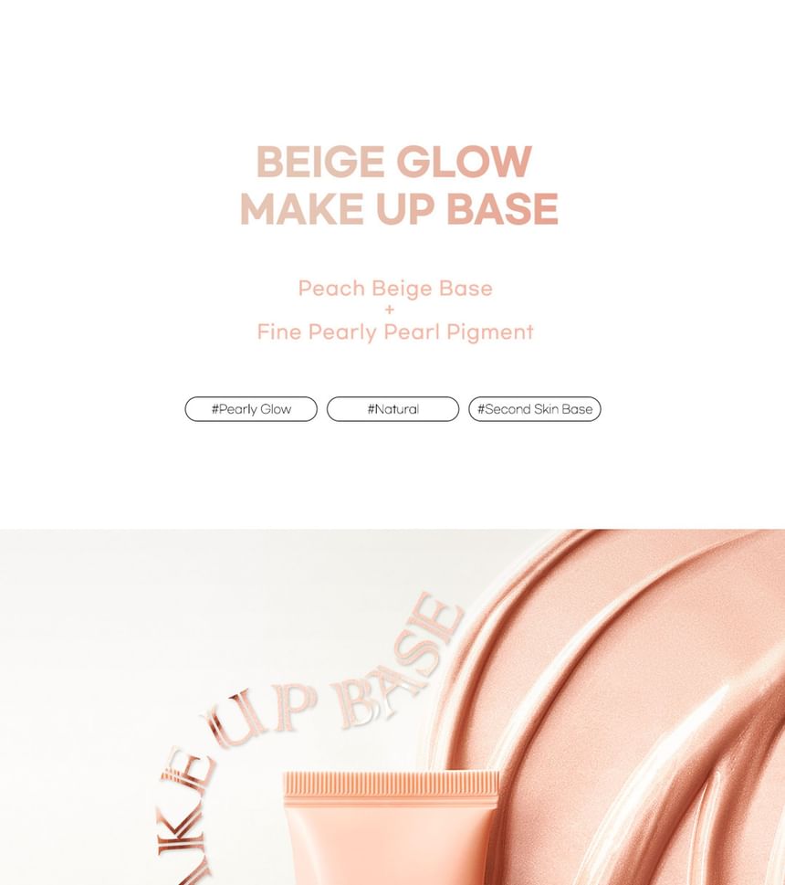Peach C - Beige Glow Make Up Base, 35ml, 50 g, 8809836440491