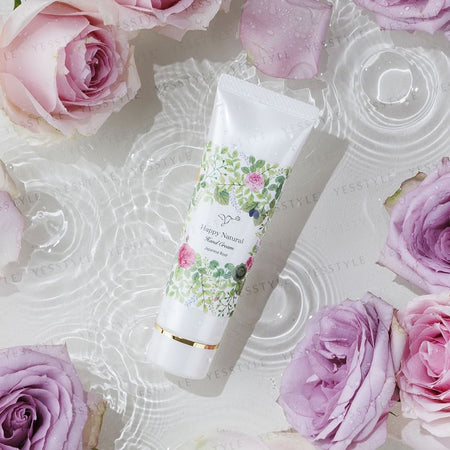 Happy Natural - Rose Hand Cream, 55g, 64 g, 4524222100943