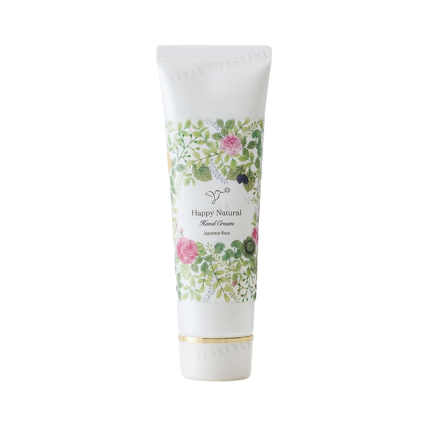 Happy Natural - Rose Hand Cream, 55g, 64 g, 4524222100943