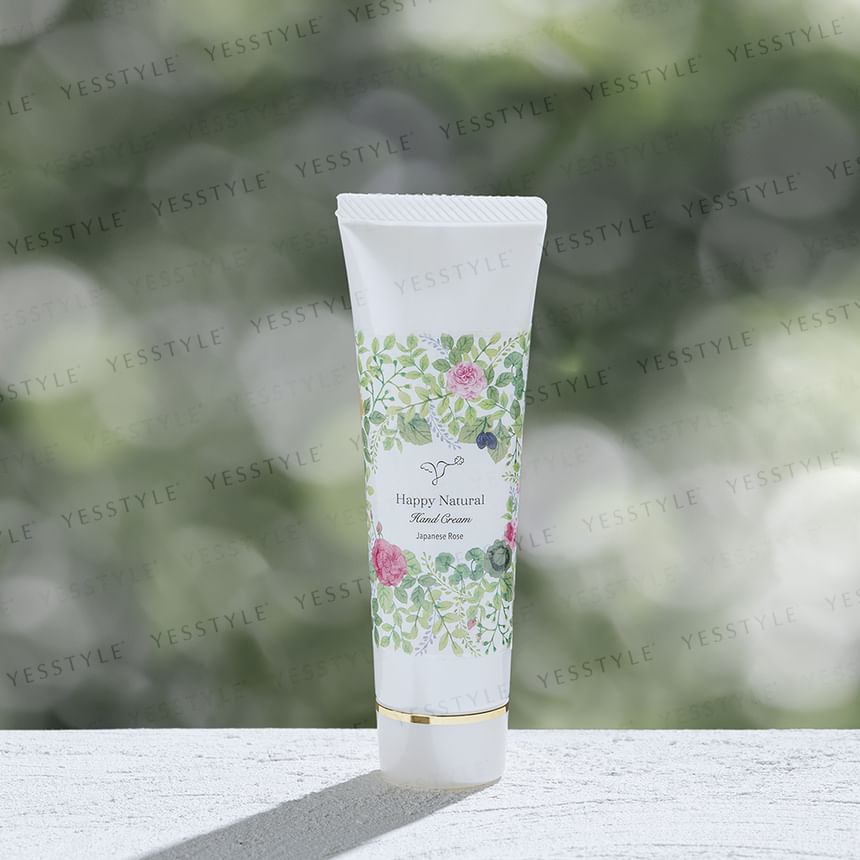 Happy Natural - Rose Hand Cream, 55g, 64 g, 4524222100943