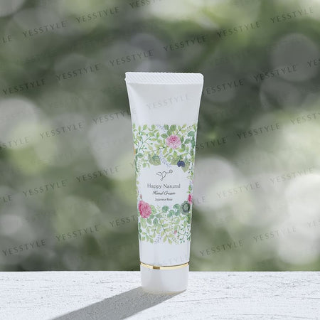 Happy Natural - Rose Hand Cream, 55g, 64 g, 4524222100943