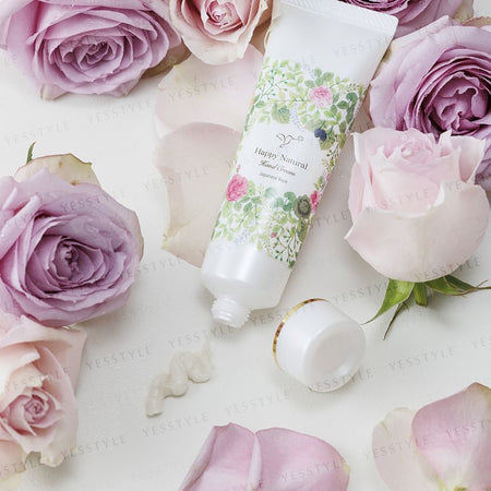 Happy Natural - Rose Hand Cream, 55g, 64 g, 4524222100943