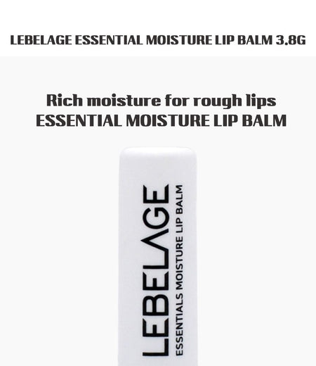 LEBELAGE - Essential Moisture Lip Balm, 3.8g, 16 g, 8809679091812