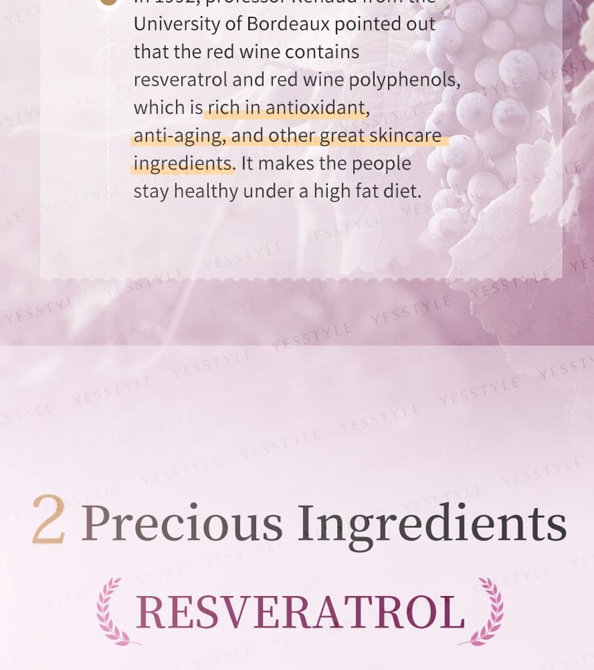 BHK’s - Resveratrol Veg Capsules, 60 capsules, 280 g, 4713051525502