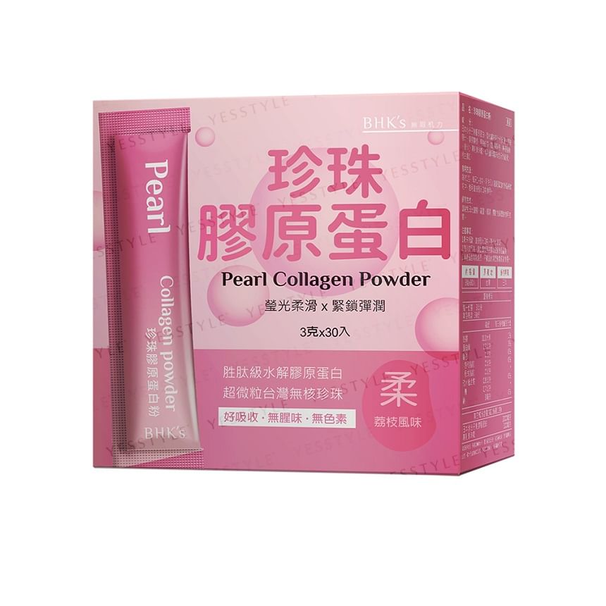 BHK’s - Pearl Collagen Powder, 3g x 30 packs, 240 g, 4713051526905