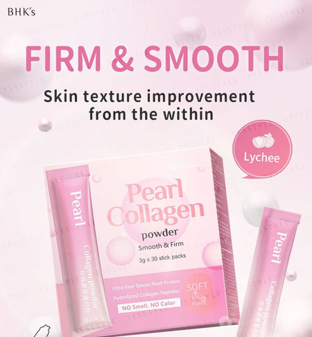 BHK’s - Pearl Collagen Powder, 3g x 30 packs, 240 g, 4713051526905