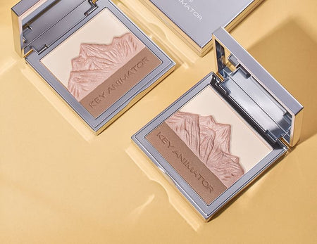 ORIGINAL ARTIST - Mountain Embossed Highlighter & Contour Palette, 10.5g, 140 g, 6975231350047