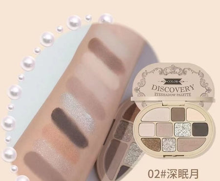 GOGO TALES - Special Edition 10 Color Eyeshadow - 02, #G02 Wood Nude - 14g, 93 g, 6955416231095