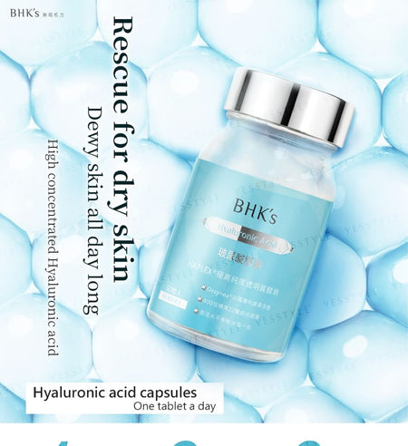BHK’s - Hyaluronic Acid Capsules, 60 capsules, 280 g, 4713051526097