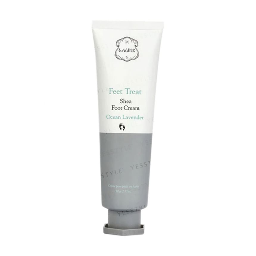 Laline - Shea & Kukui Series Feet Treat Shea Foot Cream Ocean Lavender, 80g, 130 g, 7291067017091