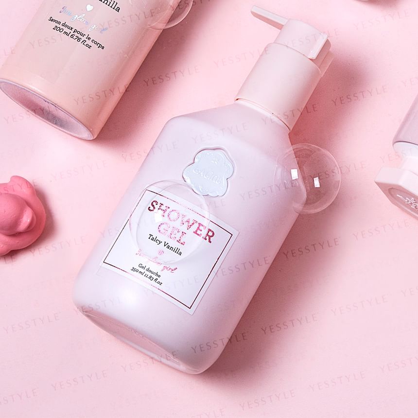 Laline - Laline Girls Series Shower Gel Talcy Vanilla, 350ml, 400 g, 7291067026277