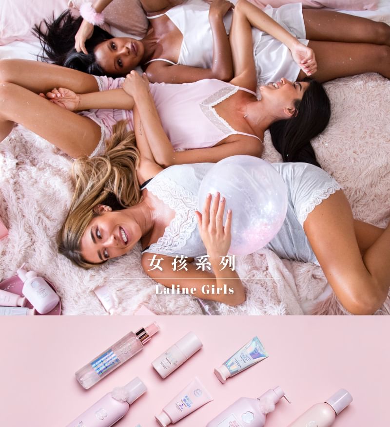 Laline - Laline Girls Series Shower Gel Talcy Vanilla, 350ml, 400 g, 7291067026277