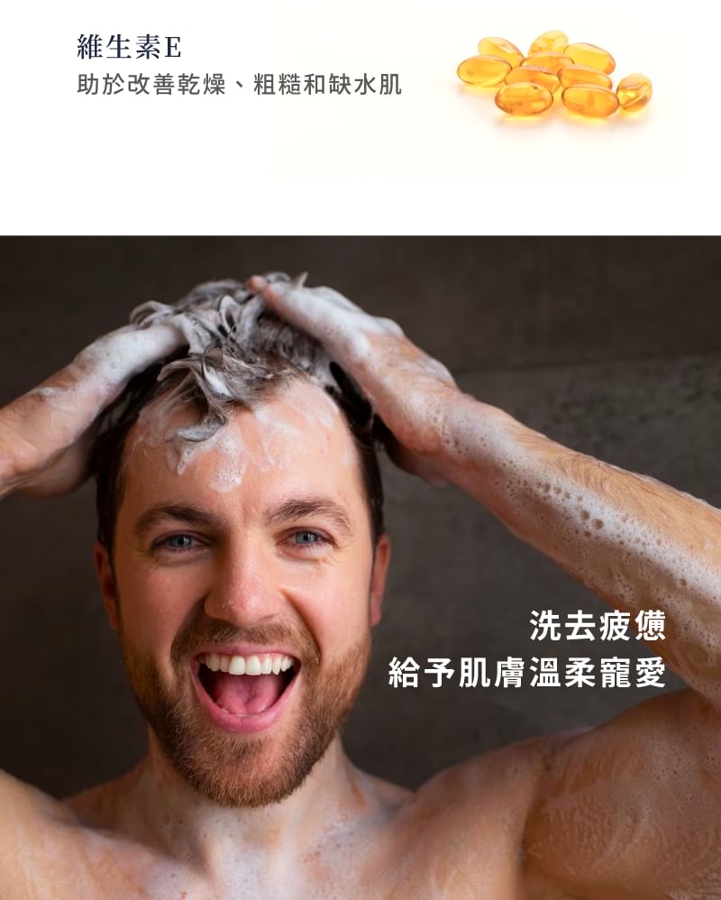 Laline - Mr. Laline Series Hair & Body Gel Bergamot Lemon, 150ml, 200 g, 7291067016858