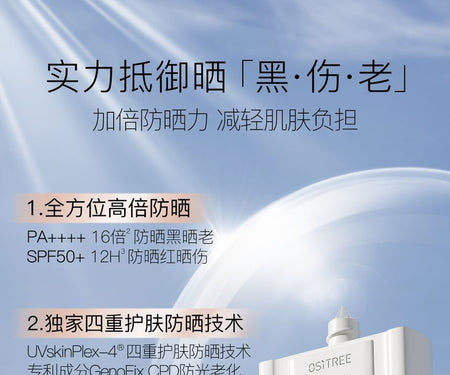 OSITREE - Dynamic Clear Sun Primer SPF 50+ PA++++, Pink - 50g, 84 g, 6923651607982
