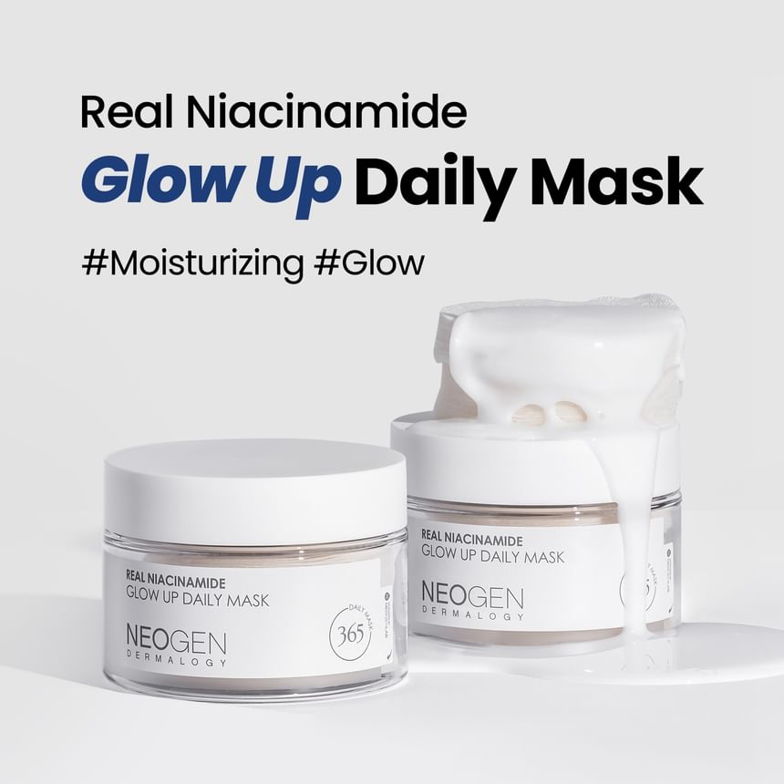 NEOGEN - Real Niacinamide Glow Up Daily Mask, 40 sheets, 319 g, 8809653249482