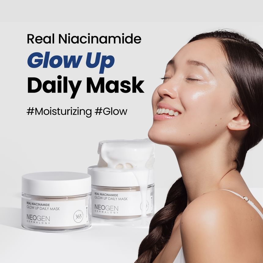 NEOGEN - Real Niacinamide Glow Up Daily Mask, 40 sheets, 319 g, 8809653249482