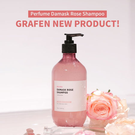GRAFEN - Damask Rose Shampoo, 500ml, 1000 g, 8809642612839