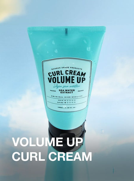 GRAFEN - Jeju Sea Water Volume Up Curl Cream, 180ml, 450 g, 8809642614192