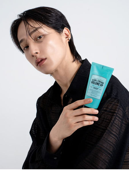 GRAFEN - Jeju Sea Water Volume Up Curl Cream, 180ml, 450 g, 8809642614192