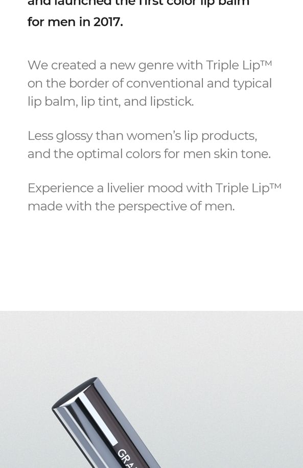 GRAFEN - Triple Lip Naked, 3.9g, 50 g, 8809642617322