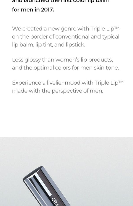 GRAFEN - Triple Lip Naked, 3.9g, 50 g, 8809642617322