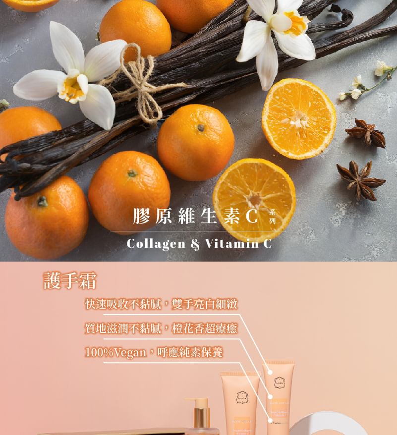 Laline - Collagen & Vitamin C Series Hand Cream, 100g, 150 g, 7291067037297