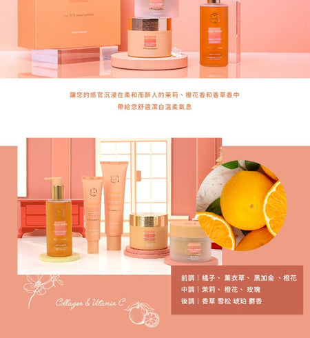 Laline - Collagen & Vitamin C Series Body Scrub, 250g, 300 g, 7291067037303