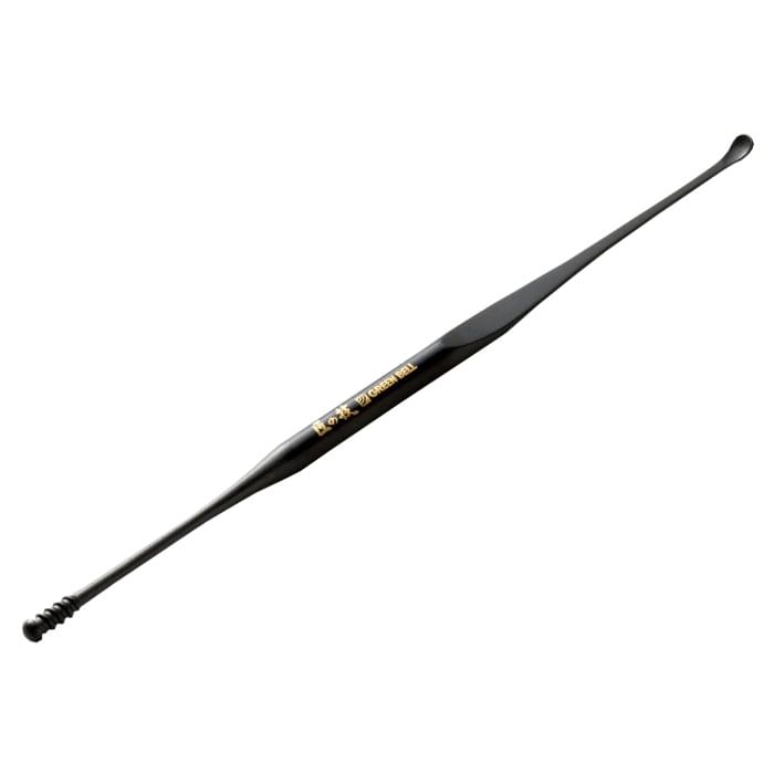Green Bell - Titanium Two-Way Earpick Black, 1 pc, 27 g, 4972525535120