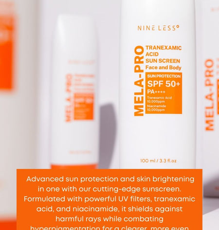 NINELESS - Mela-Pro Tranexamic Acid Sun Screen, 100ml, 142 g, 8809875270158