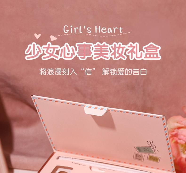 NOVO - Girl’s Heart Makeup Gift Set, Set, 100 g, 6974499295589