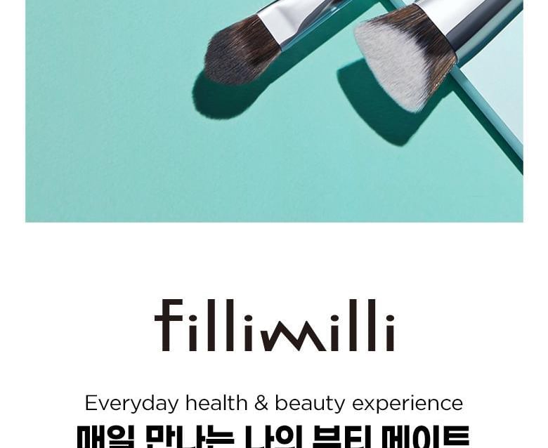 fillimilli - Point Glitter Brush Duo Set, 2 pcs, 100 g, 8809865770217